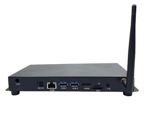 Quad Core Cortex A55 Digital Signage Player Box Android 11 Suporte USB 3.0 Gigabit Ethernet Mini PC