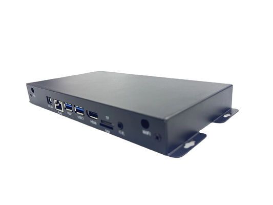 Quad Core Cortex A55 Digital Signage Player Box Android 11 Suporte USB 3.0 Gigabit Ethernet Mini PC