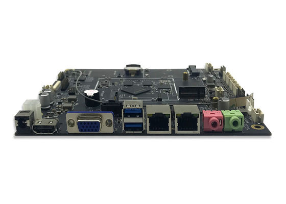 RK3568 Embedded Linux Board M.2 PCIE SSD Didukung 170mm X 170mm Untuk Edge Computer JLD-I01
