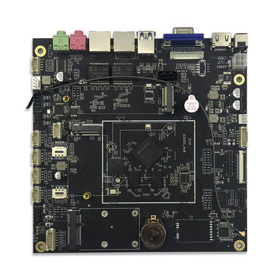 RK3568 Embedded Linux Board M.2 PCIE SSD Didukung 170mm X 170mm Untuk Edge Computer JLD-I01