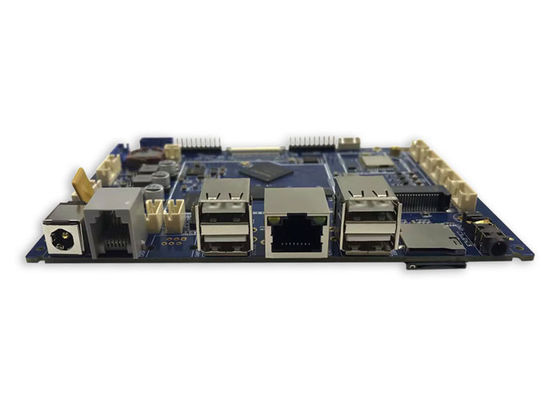 LVDS EDP MIPI Hiển thị Android Motherboard Với 10/100M Ethernet Và 125mm*90mm*1.6mm kích thước PCB