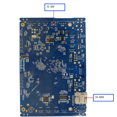 Industrial Motherboard Arm Edp Lvds Rockchip RK3566 Board 125mm*90mm*1.6mm