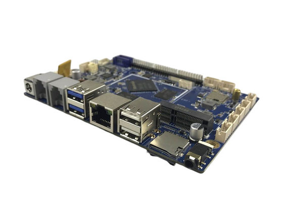 Quad Core Gigabit Ethernet Motherboard RK3568 Embedded Hardware 2.0GHZ With AI