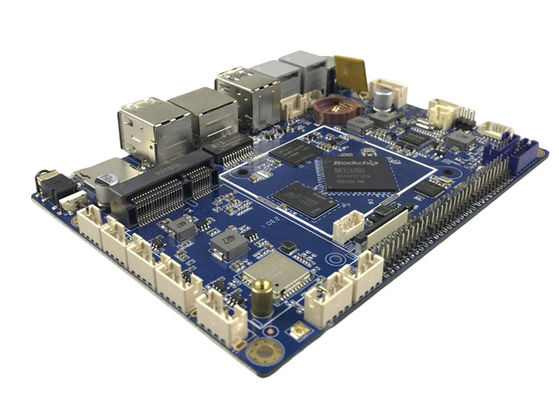 Quad Core Industrial ARM Mainboard RK3568 A55 2.0Ghz LPDDR4 2G EMMC 16G