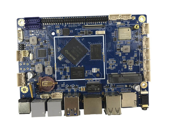 Quad Core Gigabit Ethernet Motherboard RK3568 Embedded Hardware 2.0GHZ With AI