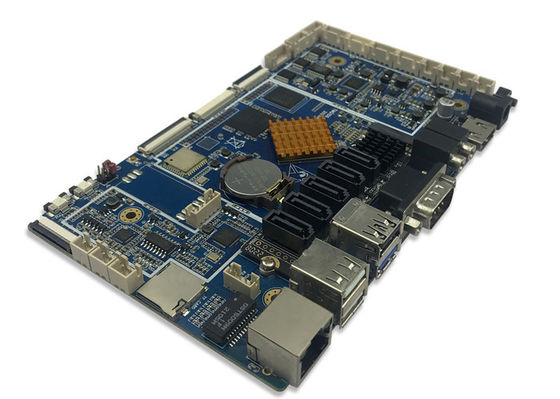 RK3399 Android Industrial ARM Board With RTC Support Power Off Clock Memory