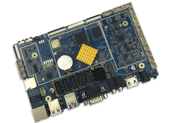 Industrial ARM Board dengan CPU Rockchip Rk3399 Dual Cortex-A72 Quad Cortex-A53 Embedded Mainboard
