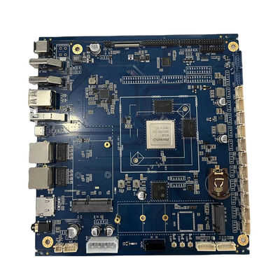 Portas de entrada e saída ricas Ultra Thin Tablet PC Motherboard 4K Video Decoding Suporte Dual LVDS / MIPI Display
