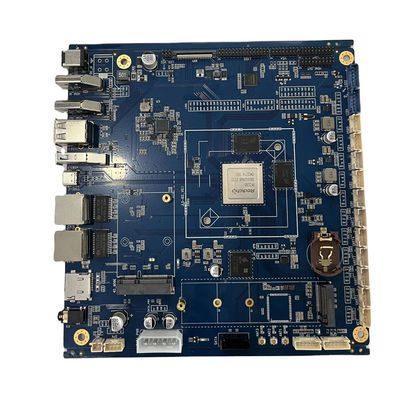 RK3588 Chip Industrial ARM Board Dengan 10/100/1000M Ethernet Dukungan LVDS EDP MIPI HDMI VGA Display