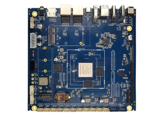 Rockchip Rk3588 Industrial ARM Board Octo Core Android 12 IOT AI Dual Lan 8K DB H-DMI LVDS RS232 RS485 Mini Smart