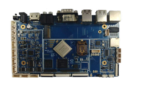 Industrial ARM Board dengan CPU Rockchip Rk3399 Dual Cortex-A72 Quad Cortex-A53 Embedded Mainboard