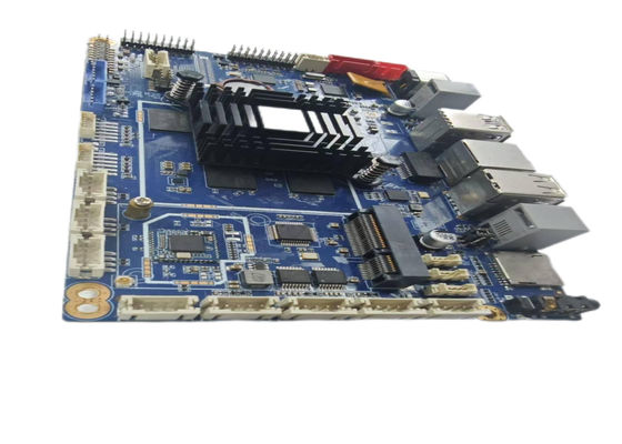 POS Embedded System Motherboard RK3568 Embedded Board 128G Storage EMMC Option
