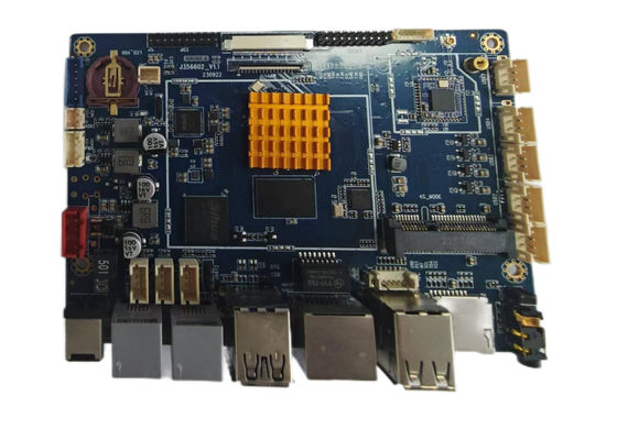 JLD-P02 Android Embedded System Board RK3568 Quad-core 64-bit Cortex-A55 Processor  Pos Motherboard