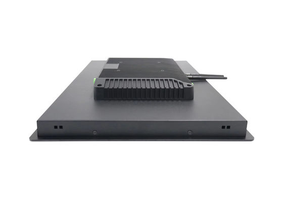 IP65 layar sentuh industri tanpa kipas PC 15Inch Manajemen Baterai Terintegrasi Dan Perlindungan ESD