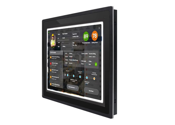Robuust industriële panel PC 17 inch Display Realtek ALC662HD Sound Effect