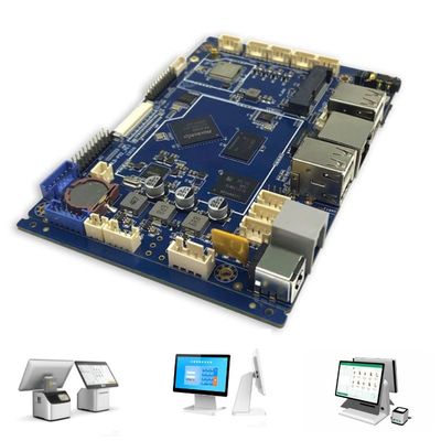 JLD-P02 Android Embedded System Board RK3568 Quad-core 64-bit Cortex-A55 Processor  Pos Motherboard