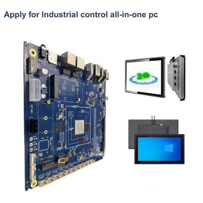 8 Core 4 * Cortex-A76 Industrial PC Motherboard Supporto Multi Precision int4/FP16/TF32