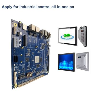 RTC Industrial ARM Motherboard RK3588 Chip For Automation Systems