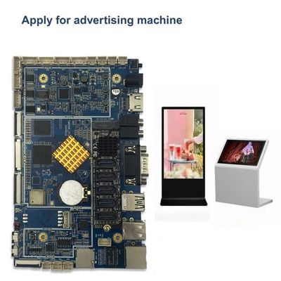RK3399 Industrial ARM Motherboard Mali-T860 GPU PCBA Board ARM Embedded Board
