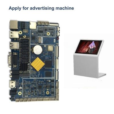 RK3399 Android Industrial ARM Board With RTC Support Power Off Clock Memory