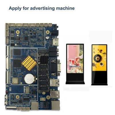 M.2 SSD Industrial Android Embedded Board RK3399 With Android 10 Linux Operating System