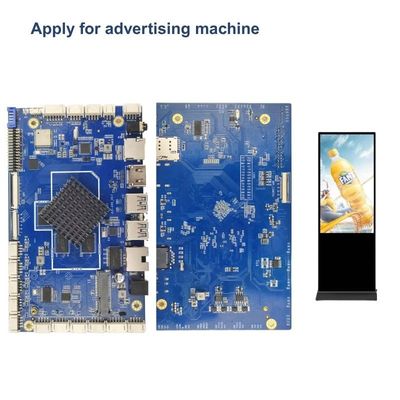 Industrial WiFi RK3568 Board JLD-A09 Embedded Board Support Dolby Sound Effects