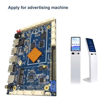Schermo touch interattivo Rockchip Motherboard RK3566 LVDS HDMI 4K Arm Android Motherboard