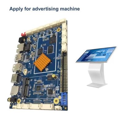 Rockchip RK3566 ARM G52 2EE Android Motherboard For Advertising Machine Ordinary Intelligent Terminal