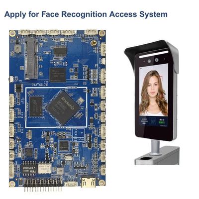 Face Recognition Rockchip Android Mainboard Rk3568 With Lvds EDP MIPI HD Ethernet 4G LTE Relay JLD-F03