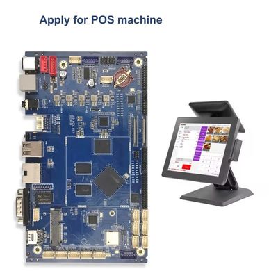 RK3568 Chip POS Motherboard per Gigabit LAN OpenCL 2.0 / OpenGL ES 3.2