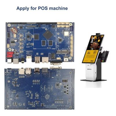 Rk3568 Board ARM G52 2EE POS Motherboard 2G/4G/8G DDR4 Memory For Options