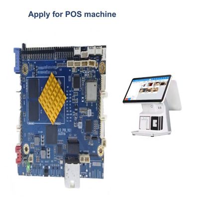 TF CARD POS Motherboard With RS232 Serial Port And 100mm*80mm PCB Size