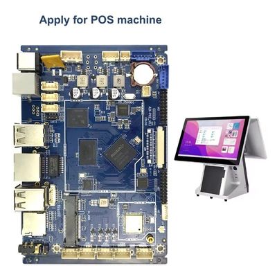 Self Service Ordering Machine Embedded Motherboard With Instant Start RK3566 CPU And Anti Collision Operating System