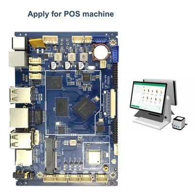 Automatic Switch Function Android Motherboard Ethernet 100 MHZ EMMC 16G / 32G / 64G