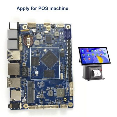Self Service Kiosk Android Motherboard RK3566 CPU With Vulkan 1.0 Auto Sleep / Wake And Collision Resistant OS