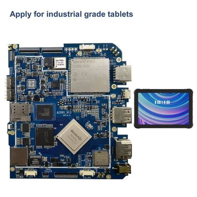 Android Rugged Tablet Industrial Embedded Motherboard MIPI HD 4K RK3399 Quad Core Mainboard Voor Tablet Type C