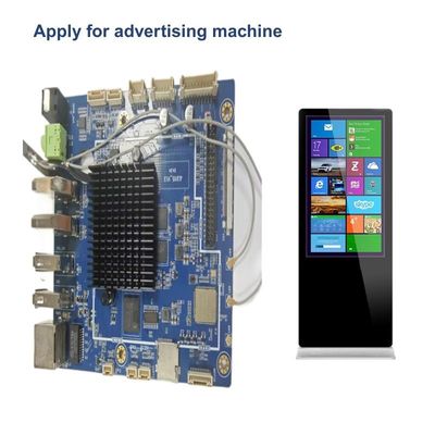 JLD-A03 PCBA Digital Signage Android Six USB HOST/OTG Control Board PCBA Motherboard