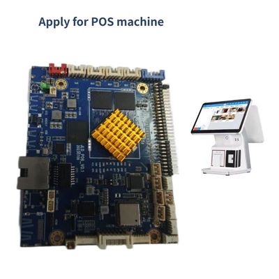 RK3288 Quad-Core Cortex-A17 POS Motherboard 16G/ 32G/ 64G/ 128G EMMC Option Andriond Embedded Board