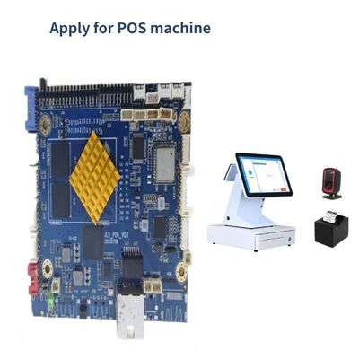 JEWELLED Brand Embedded POS Motherboard 100mm*80mm Size RK3288 Motherboard