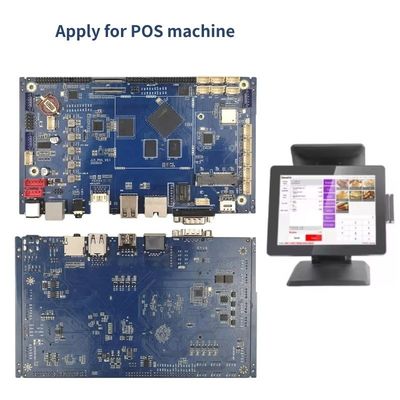 Rk3568 Embedded POS Motherboard Motherboard Support LVDS EDP MIPI Format Video Output